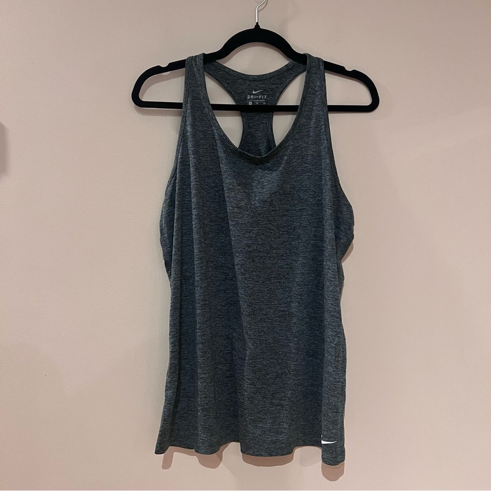 Nike Dri Fit Green Tank Top